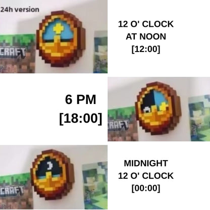 Day & Night Pixel Clock